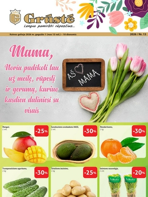 Grūstės leidinys nuo 
      2026-05-01 iki 
      2026-05-10