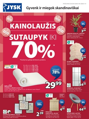 Jysk leidinys nuo 
      2026-01-06 iki 
      2026-01-19