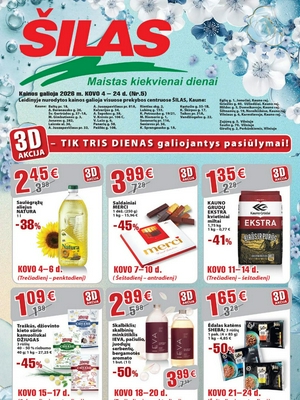 Šilas leidinys nuo 
      2026-03-04 iki 
      2026-03-24