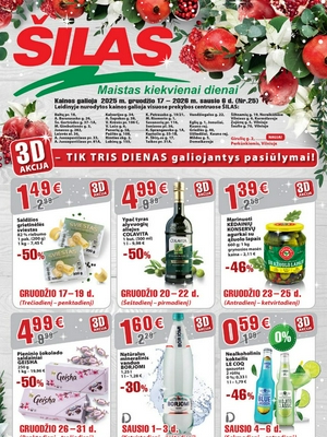 Šilas leidinys nuo 
      2025-12-17 iki 
      2026-01-06