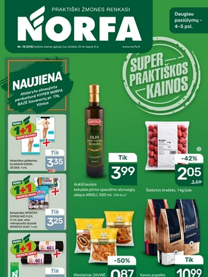 Norfos leidinys nuo 
      2026-06-25 iki 
      2026-07-08
