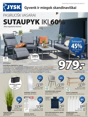 Jysk leidinys nuo 
      2026-04-28 iki 
      2026-05-11