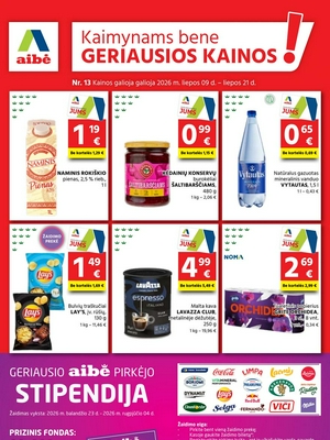 Aibė leidinys nuo 
      2026-07-09 iki 
      2026-07-21