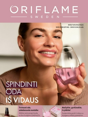 Oriflame katalogas nuo 
      2025-10-08 iki 
      2025-10-28
