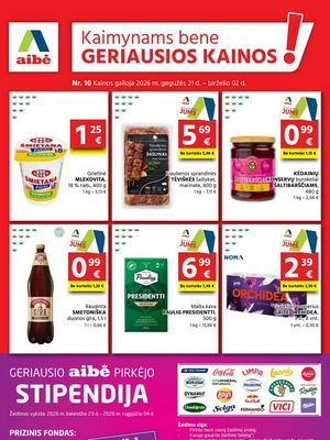 Aibė leidinys nuo 
      2026-05-21 iki 
      2026-06-02