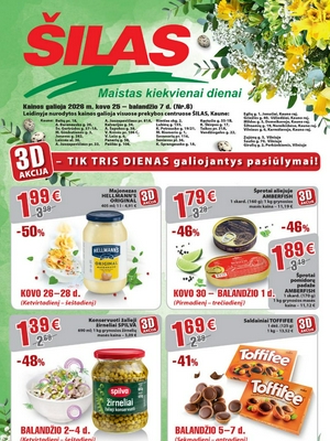 Šilas leidinys nuo 
      2026-03-25 iki 
      2026-04-07