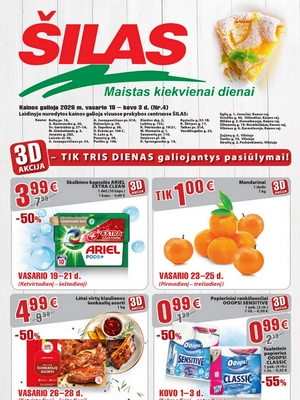Šilas leidinys nuo 
      2026-02-18 iki 
      2026-03-03