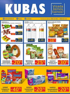 Kubas leidinys nuo 
      2025-12-30 iki 
      2026-01-12