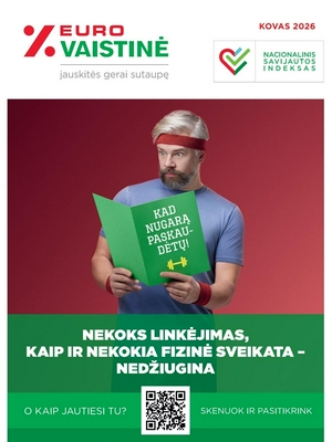 Euro vaistinė katalogas nuo 
      2026-03-01 iki 
      2026-03-31
