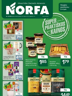 Norfos leidinys nuo 
      2026-07-23 iki 
      2026-08-05