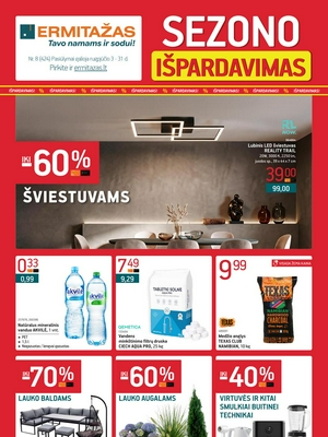 Ermitažas nuolaidų leidinys nuo 
      2026-08-03 iki 
      2026-08-31