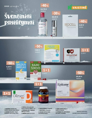 Norfos vaistinės leidinys nuo 
      2025-12-01 iki 
      2025-12-31