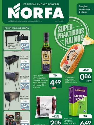 Norfos leidinys nuo 
      2026-04-02 iki 
      2026-04-15