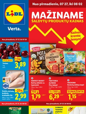 Lidl leidinys nuo 
      2026-07-27 iki 
      2026-08-02