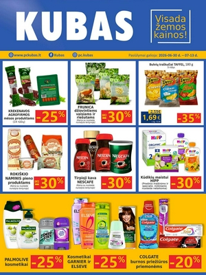 Kubas leidinys nuo 
      2026-06-30 iki 
      2026-07-13