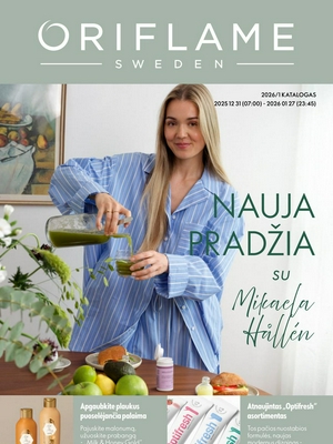 Oriflame katalogas nuo 
      2025-12-31 iki 
      2026-01-27
