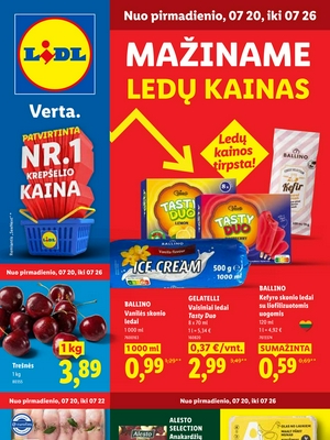 Lidl leidinys nuo 
      2026-07-20 iki 
      2026-07-26