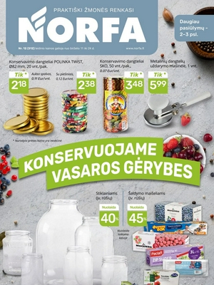 Norfos leidinys nuo 
      2026-06-11 iki 
      2026-06-24
