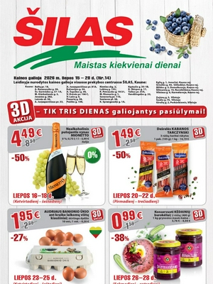 Šilas leidinys nuo 
      2026-07-15 iki 
      2026-07-28