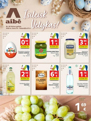 Aibė leidinys nuo 
      2026-03-19 iki 
      2026-04-07