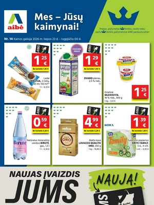 Aibė leidinys nuo 
      2026-07-23 iki 
      2026-08-04