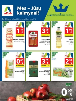Aibė leidinys nuo 
      2026-03-05 iki 
      2026-03-17