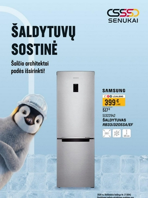 Senukai leidinys nuo 
      2026-06-03 iki 
      2026-06-29