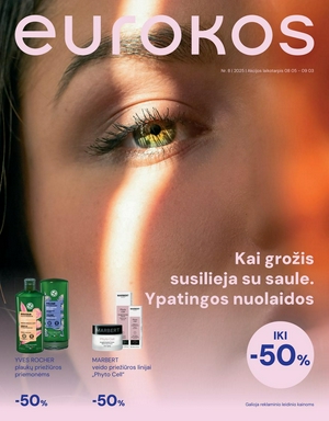 Eurokos leidinys nuo 
      2025-08-05 iki 
      2025-09-03