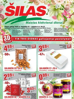 Šilas leidinys nuo 
      2026-04-22 iki 
      2026-05-05