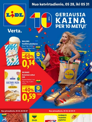 Lidl leidinys naujas nuo 
      2026-05-25 iki 
      2026-05-31