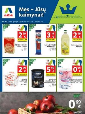 Aibė leidinys nuo 
      2026-02-05 iki 
      2026-02-17