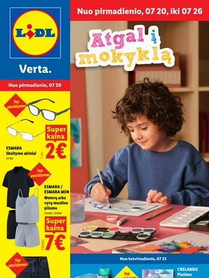 Lidl leidinys nuo 
      2026-07-20 iki 
      2026-07-26