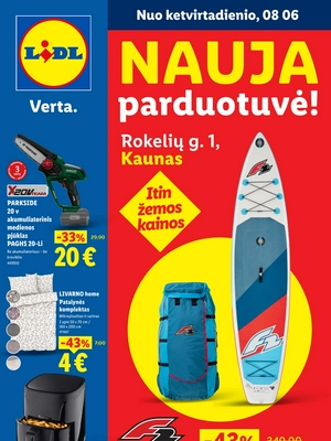 Lidl nuolaidos nuo 
      2026-08-06 iki 
      2026-08-09