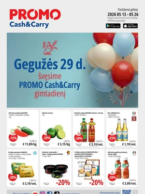 Promo leidinys nuo 
      2026-05-13 iki 
      2026-05-26
