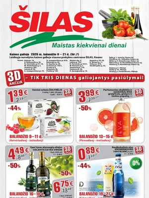 Šilas leidinys nuo 
      2026-04-08 iki 
      2026-04-21