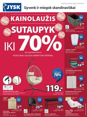 Jysk leidinys nuo 
      2026-06-16 iki 
      2026-06-29