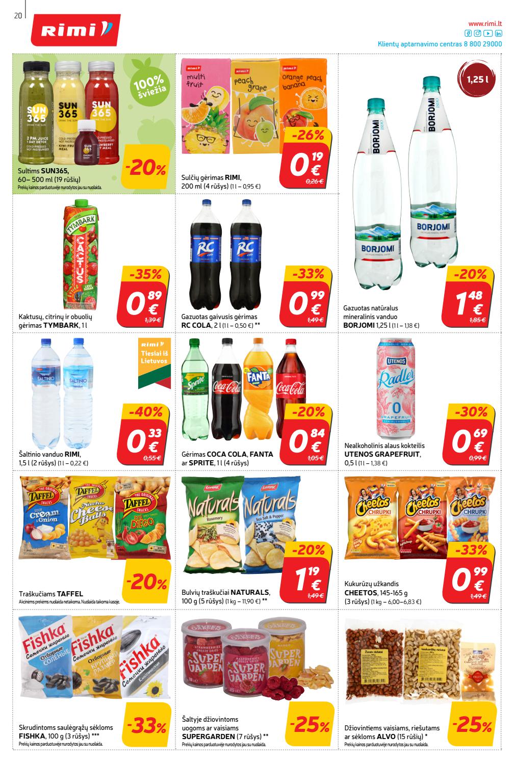 Rimi savaitinis leidinys akcijos nuo 
  2021-04-06 iki 
  2021-04-12 | Leidinukas.lt puslapis 20