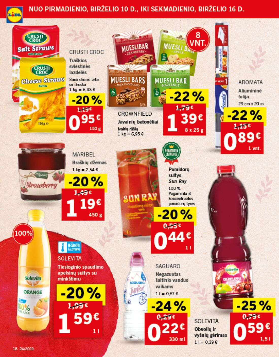 Lidl savaitinis leidinys akcijos nuo 
  2019-06-10 iki 
  2019-06-16 | Leidinukas.lt puslapis 18