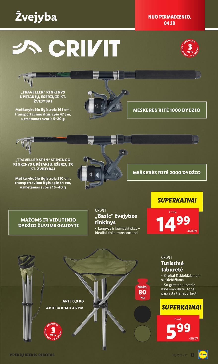 Lidl leidinys akcijos nuo 
  2025-04-28 iki 
  2025-05-04 | Leidinukas.lt puslapis 13