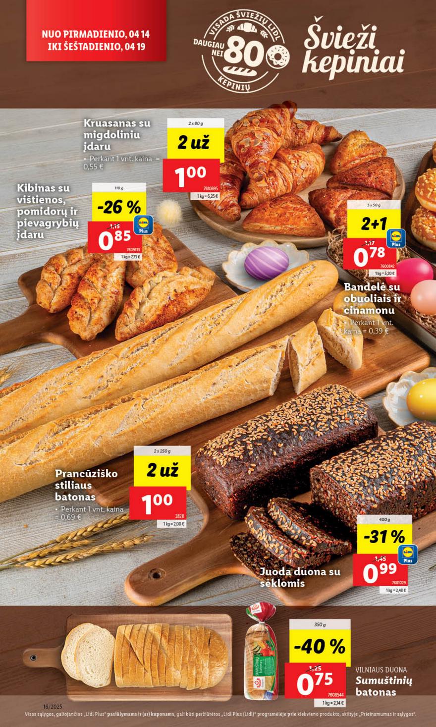 Lidl leidinys akcijos nuo 
  2025-04-14 iki 
  2025-04-19 | Leidinukas.lt puslapis 4