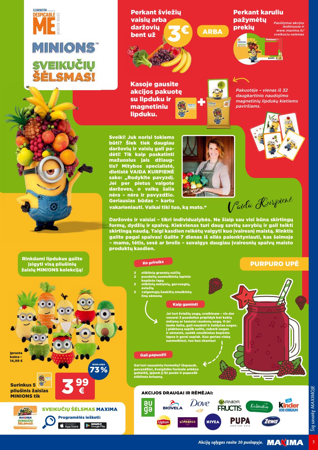 Maxima kaininis leidinys akcijos nuo 
  2019-09-10 iki 
  2019-09-16 | Leidinukas.lt puslapis 3