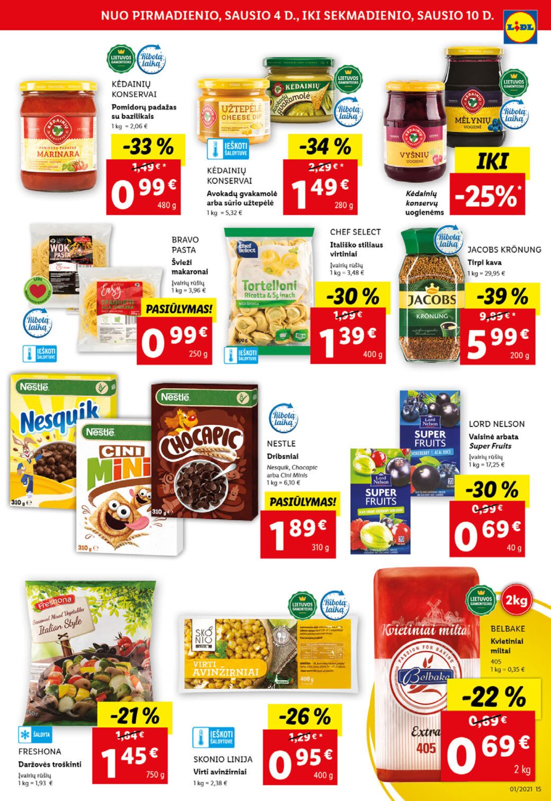 Lidl savaitinis leidinys akcijos nuo 
  2021-01-04 iki 
  2021-01-10 | Leidinukas.lt puslapis 15