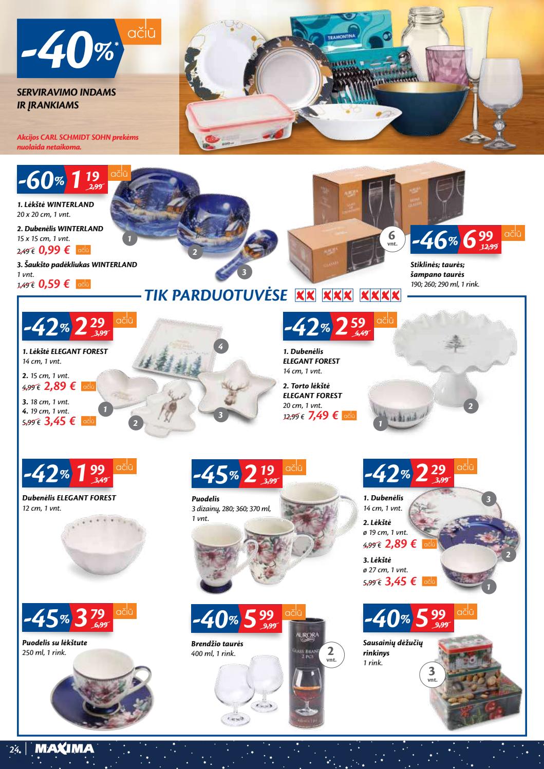 Maxima kaininis leidinys akcijos nuo 
  2020-12-01 iki 
  2020-12-07 | Leidinukas.lt puslapis 24