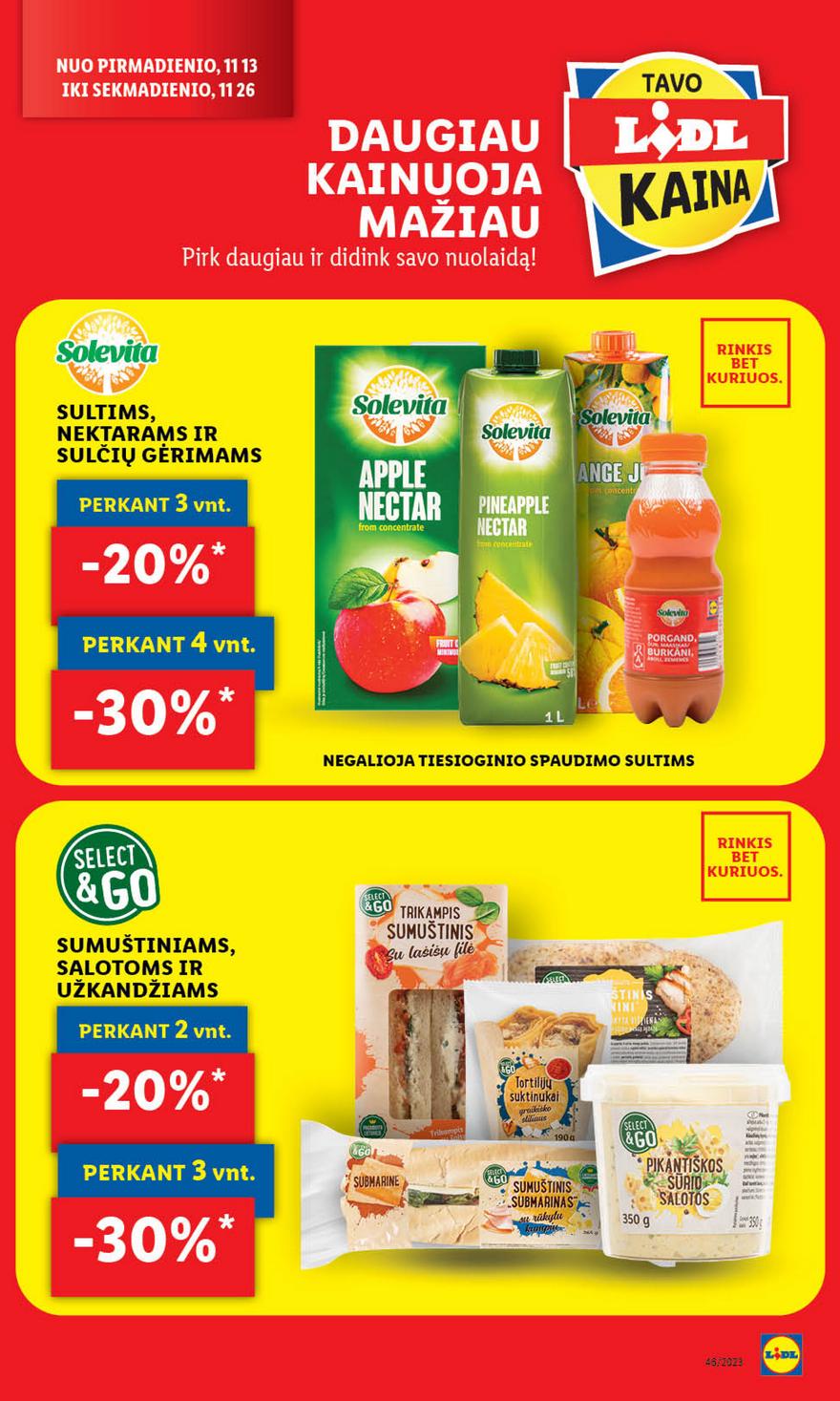 Ldil ne maisto leidinys akcijos nuo 
  2023-11-13 iki 
  2023-11-19 | Leidinukas.lt puslapis 22