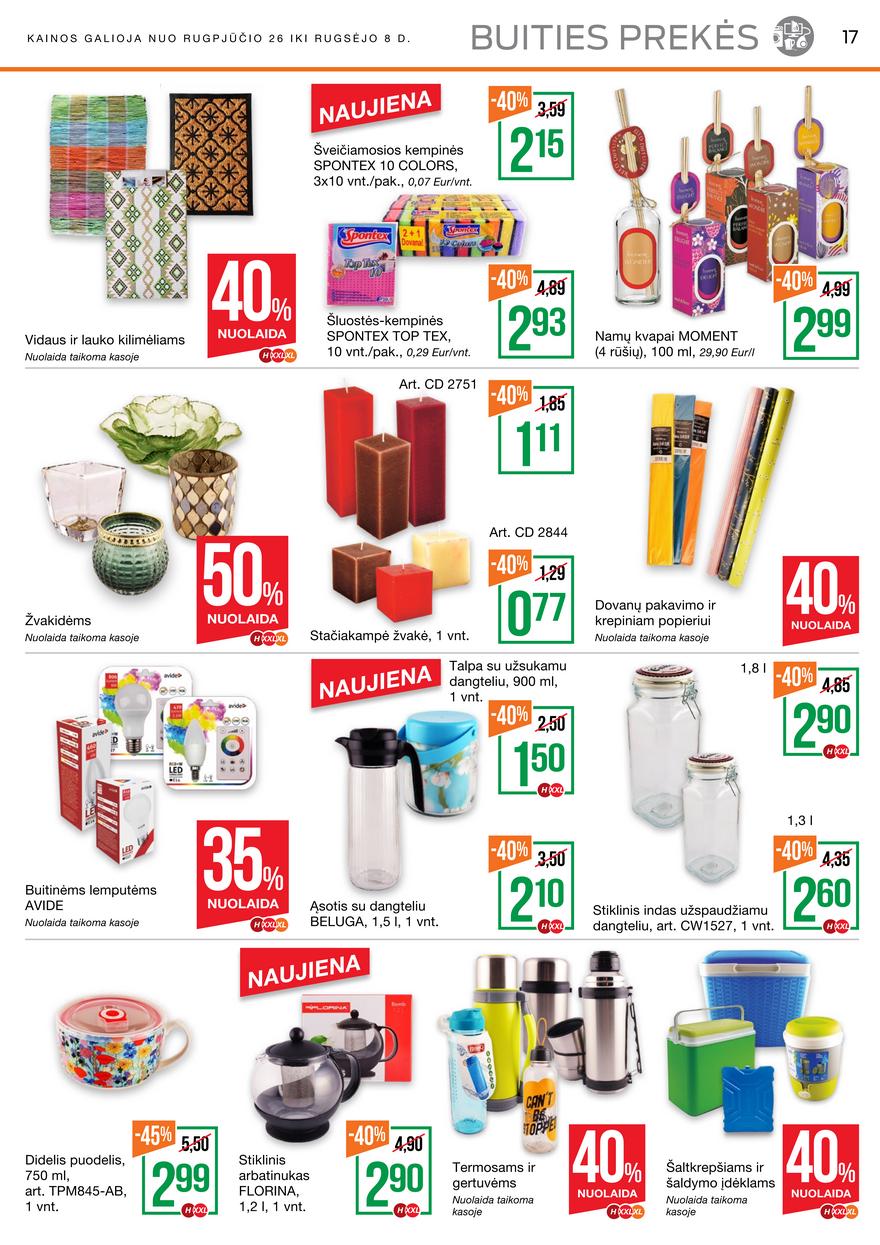 Norfos kaininis leidinys akcijos nuo
2021-08-26 iki
2021-09-08 | Leidinukas.lt puslapis 17