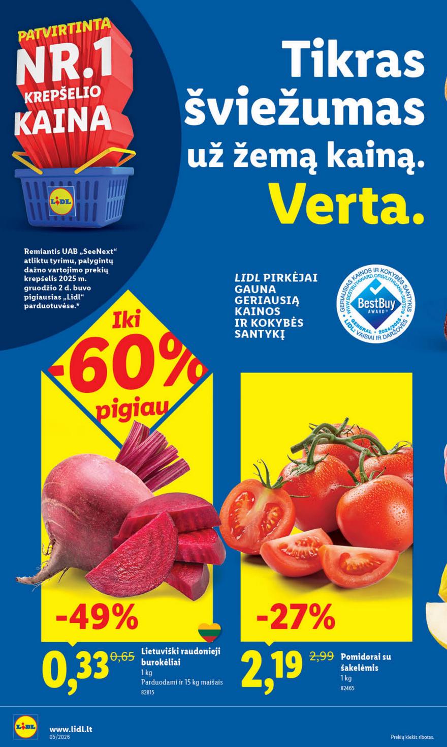 Lidl leidinys naujas akcijos nuo 
  2026-01-26 iki 
  2026-02-01 | Leidinukas.lt puslapis 26