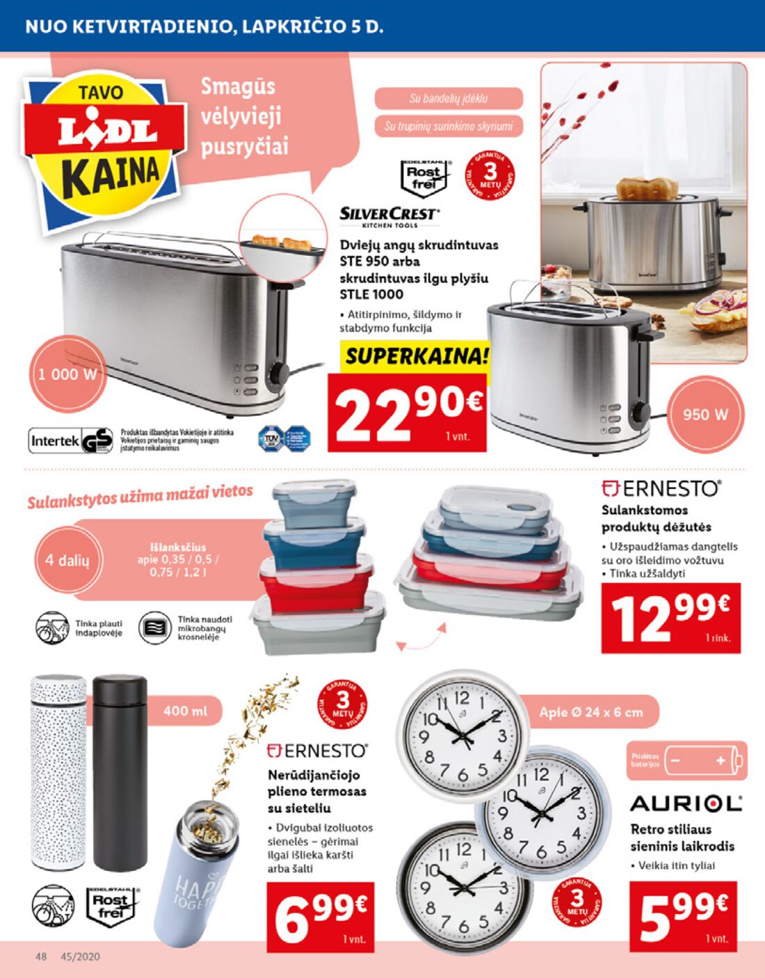 Lidl savaitinis leidinys akcijos nuo 
  2020-11-02 iki 
  2020-11-08 | Leidinukas.lt puslapis 48
