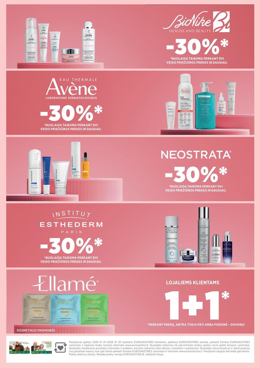 Euro vaistinė katalogas akcijos nuo 
  2026-01-01 iki 
  2026-01-31 | Leidinukas.lt puslapis 26