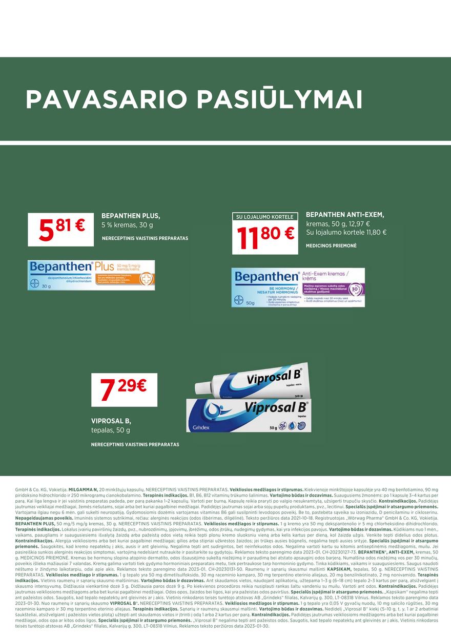 Euro vaistinė leidinys akcijos nuo 
  2023-03-02 iki 
  2023-03-31 | Leidinukas.lt puslapis 7
