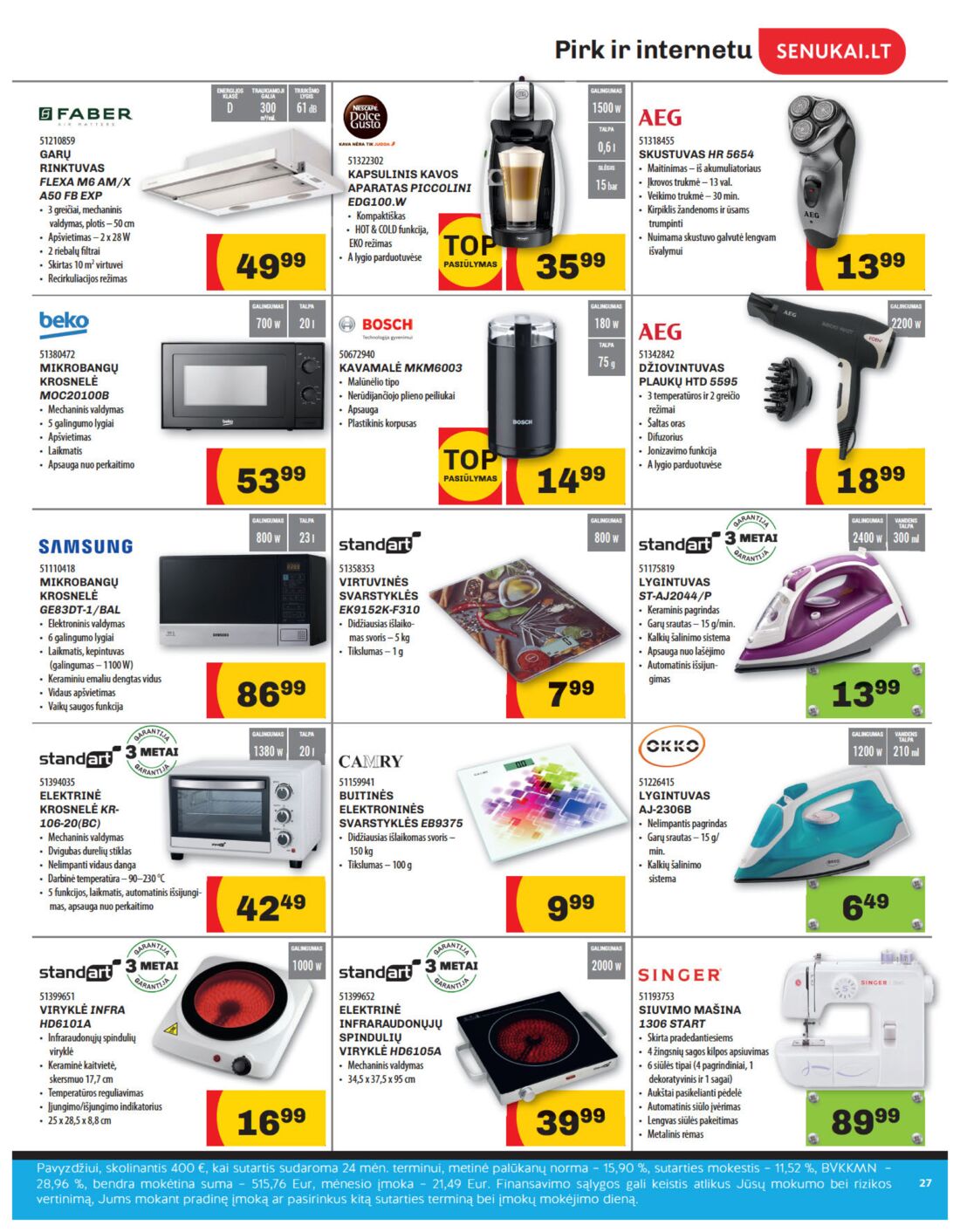 Senukai reklaminis leidinys akcijos nuo 
  2019-09-20 iki 
  2019-10-07 | Leidinukas.lt puslapis 27